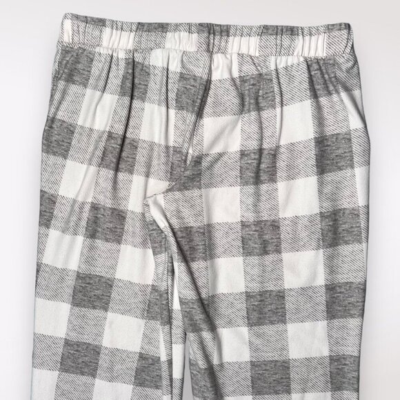 Lucky Brand Comfort Fit Lounge Pants Plaid Hacci Knit Small - Picture 9 of 10